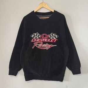 Vintage Chevrolet Racing Crewneck / Steve & Barry's / Large